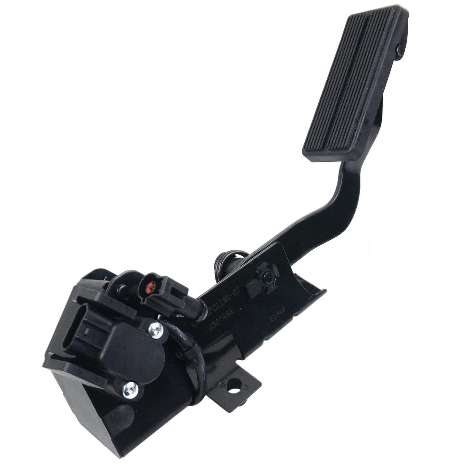 Photo 1 of Lamerto F81Z9F836AA Accelerator Gas Pedal & Sensor Compatible with 1999-2001 Fo-rd F250 F350 F450 F550 7.3L Power-Stroke Diesels Replaces# F81Z-9F836-AB F81Z9F836AB