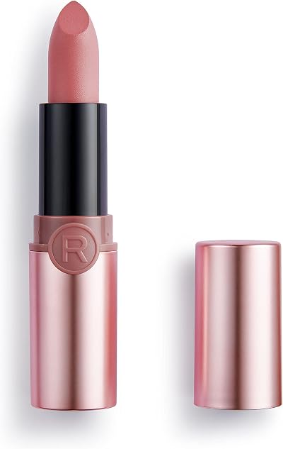 Makeup Revolution Powder Matte Lipstick Teddy - Matte Velvet Finish Cruelty