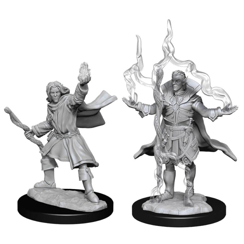 WizKids Elf Sorcerer Male Pathfinder Deep Cuts RPG Miniature Set
