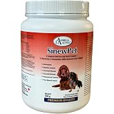 Omega Alpha Pets - Performance &amp; Mobility-A Complete Joint Care and Health Complex + D-Chondroitin, D-Glucosamine, MSM, Hyaluronic Acid &amp; Collagen- SinewPet-500g (One Bottles)