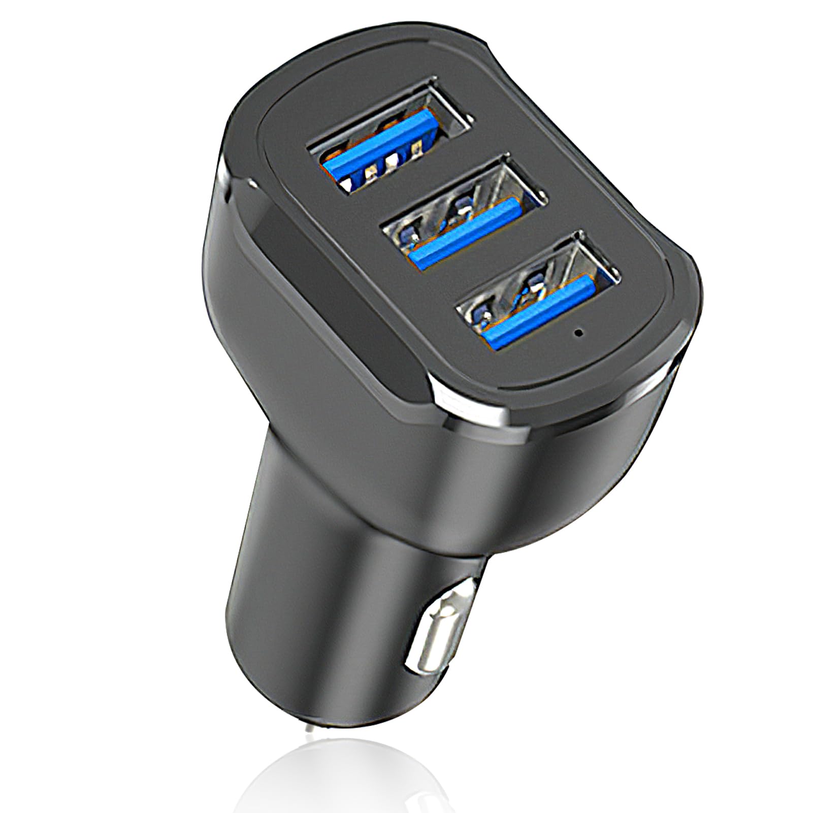 Car Charger Adapter, Usb Charger Usb C Car Phone Charger Lighter Car Charger Usb Socket Car Plug Adapter Mobile Phone Automobile Fast Chargers 3 Usb Port Converter