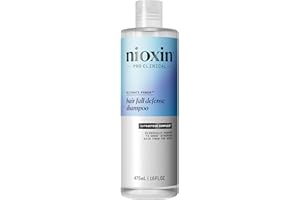 Nioxin Hair Fall Defense Shampoo | Activates Hair Follicles for Visibly Less Hair Loss| With Lauric Acid, Caffeine, Niacinamide and Sandalore