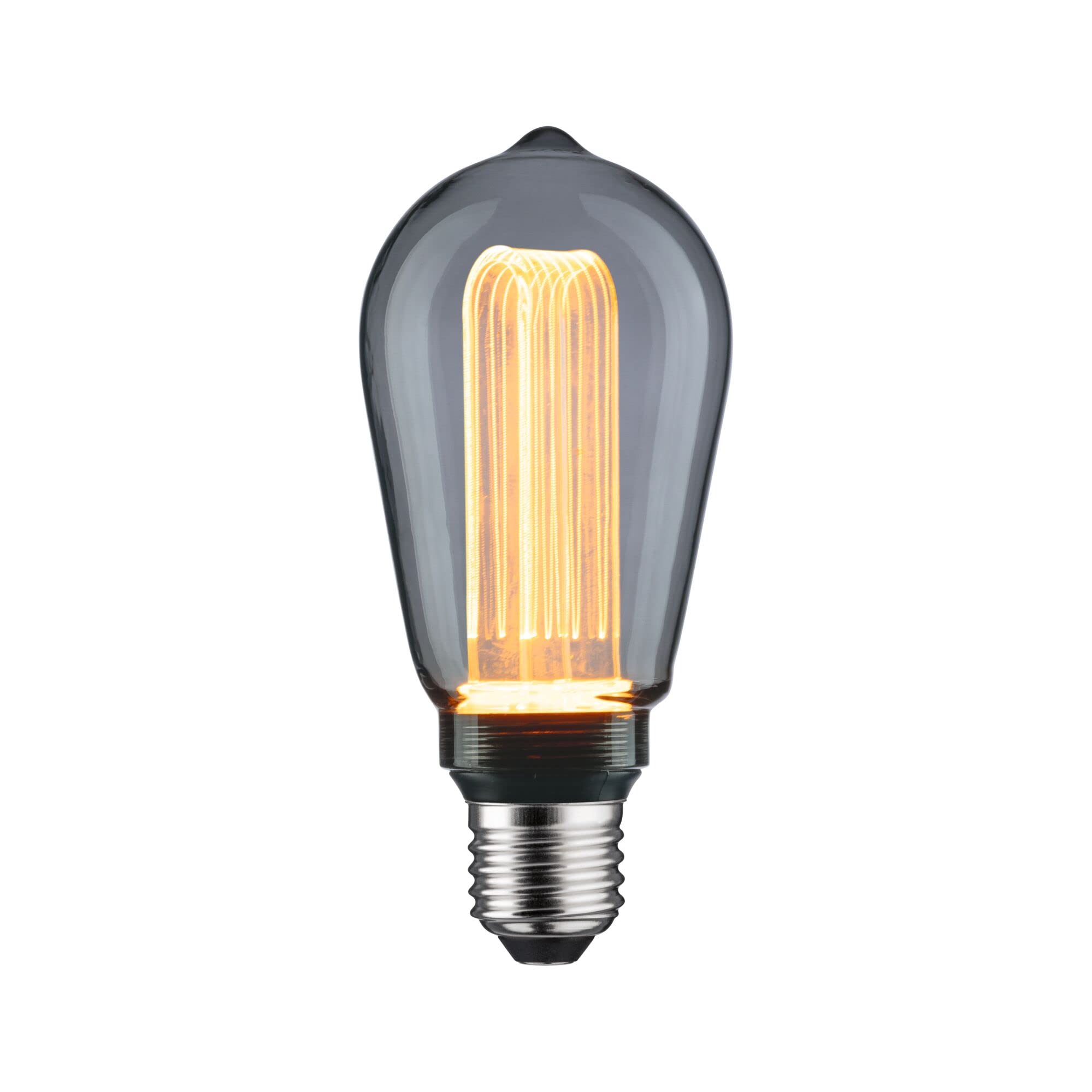 Paulmann 28880 LED Light Bulb Inner Glow Edition Piston 80 lm Smoked Glass 3.5 Watt Light Bulb 1800 K E27
