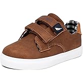 Nautica Kids Boys Double-Strap Sneaker, Casual Easy-On School Shoe for Toddlers and Little Kids, Comfortable Everyday Fashion Sneaker