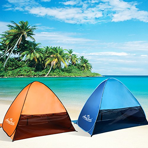 Monobeach Baby Beach Tent Automatic Pop Up Shade Cabana Portable UV Sun