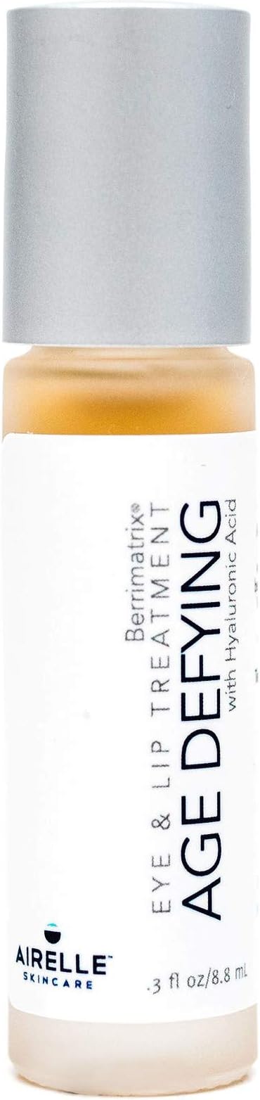 Airelle Age-Defying Eye and Lip Treatment | Anti Aging, Helps Reduce Wrinkles, Fine Lines | Dermatologist Recommended | Hyaluronic Acid, Berrimatrix | Natural Ingredients | .3 Fl Oz