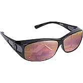 LILONGAD Polarized Fit Over Glasses Sunglasses for Men Women, Wrap Around Sunglasses UV400 for Driving Outdoor Activities