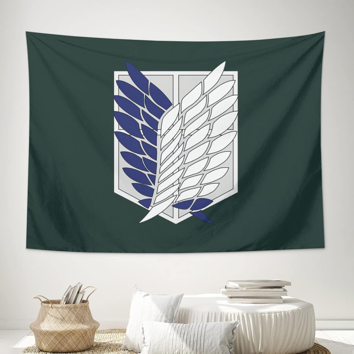 Tapestries - VAJSOQER Tapestry 50x60 Inch Wall Hanging Room Art Home Decoration Bedroom Decor Living Room Door Curtain Balcony