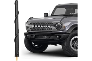 KSAAUTO Short Antenna for Ford Bronco 2021-2024 Antenna Replacement Bronco 2021 2022 2023 2024 Ford Bronco Accessories, Male End Antenna, Not for 2025 Bronco