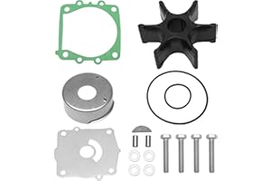AA IGNITION Water Pump Impeller Repair Kit - Replaces 68V-W0078-00-00, 18-3442 - Compatible with Yamaha 4-stroke 75hp-115hp - 2002-2017 F115, FL115, LF115, F100, F95, F90, F80, F75, F130, F125