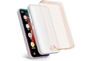 Aippdo Case for innioasis G1 G3 Mp3 Player,TPU Clear Cover for Mp3 Player Anti-Scratch Shock Absorption 4.0 inch Case Crystal