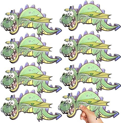 ArtCreativity Foam Flying Dragon Gliders, Set of 24, Lightweight Glider ...