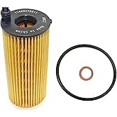 AMCC Oil Filter Compatible With BMW Replace : 11428575211 | 2016-2023 118i 230i 330i 430i 530i 740e X3 X4 Z4 GR Supra Replace : HU6014Z , HU6014/1Z