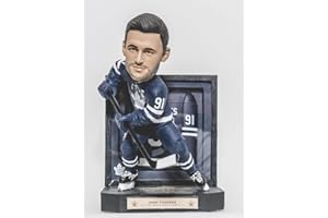 John Tavares Compatible with Toronto Maple Leafs Framed Showcase Bobblehead Knocker Bobble Head