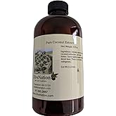 OliveNation Coconut Extract - PG Free - 16 fl oz | Clear, Sugar Free Natural Flavoring Adds Rich Coconut Taste/Aroma in Baking, Ice Cream, Fillings/Frosting, Sauces, Beverages