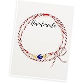 Tyebiva Evil Eye Freshwater Pearl Protection Bracelets for Women, Handmade Red Braided String Bracelet Adjustable Gold Beads Holiday Christmas Jewelry Gifts.