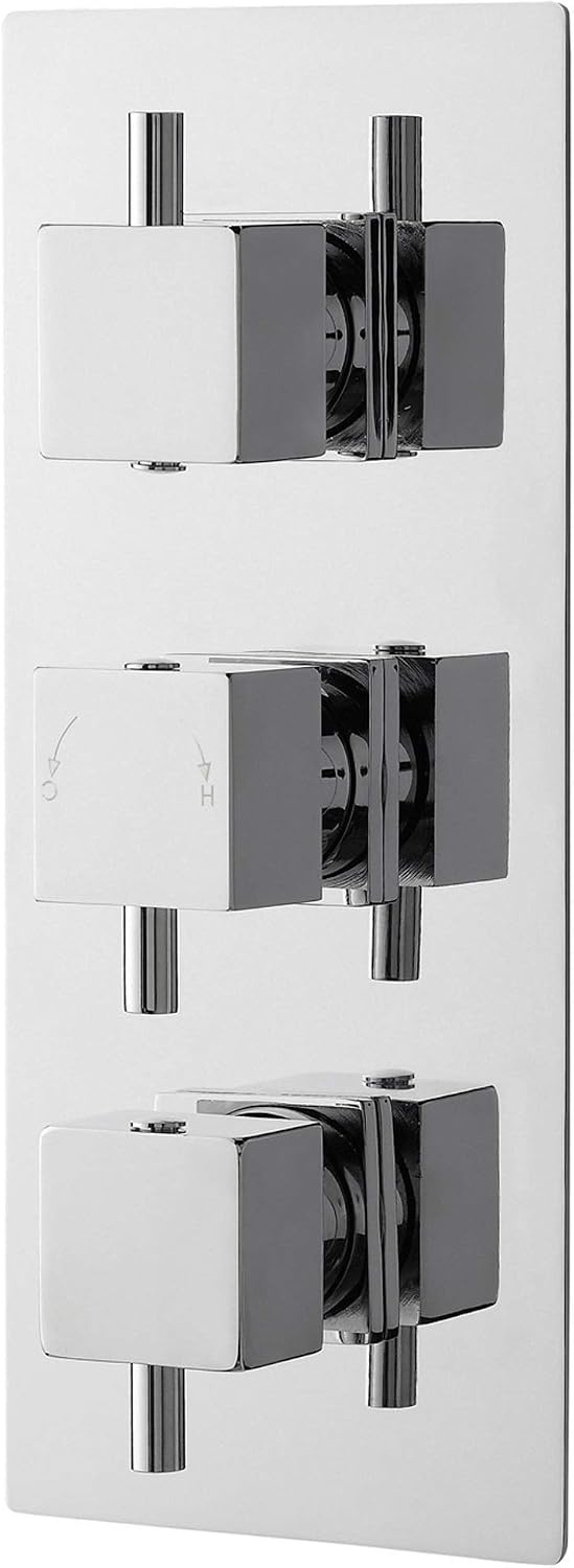 Ultra JTY303 Volt Thermostatic Triple Valve - Chrome - Image 5