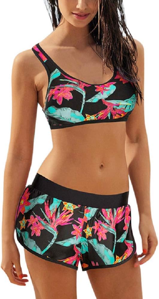 maillot de bain deux piece short
