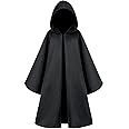 TOGROP Knight Costume for Kids Robe Hooded Cloak Boys Girls Cosplay 3-14 Years