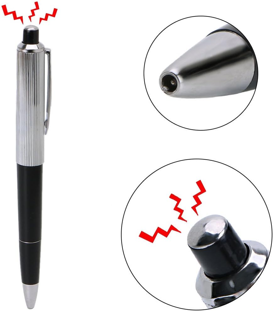 Hacloser 1Pc Electric Shock Pen Toy Utility Gadget Gag Joke