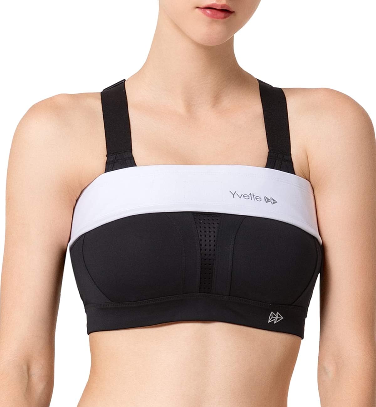 Adjustable High Impact Strap NoBounce Yvette Sports Bra Breast Support