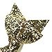 Baby Girls Glitter Sequins Hairband Bow Headband Hair Accessories(Gold)