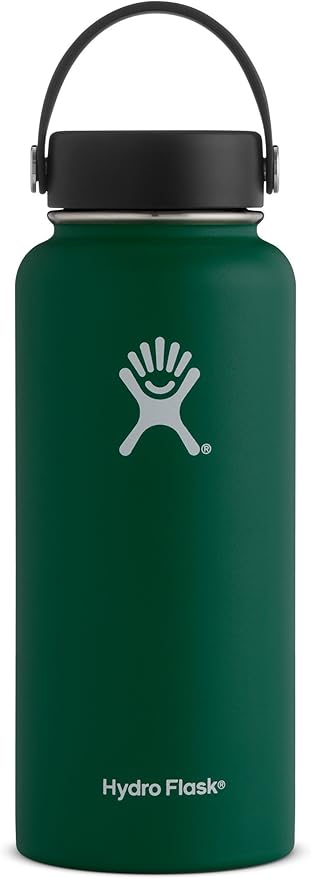 hydro flask 32 oz double wall vacuum insulated stainless steel leak proof sports water bottle