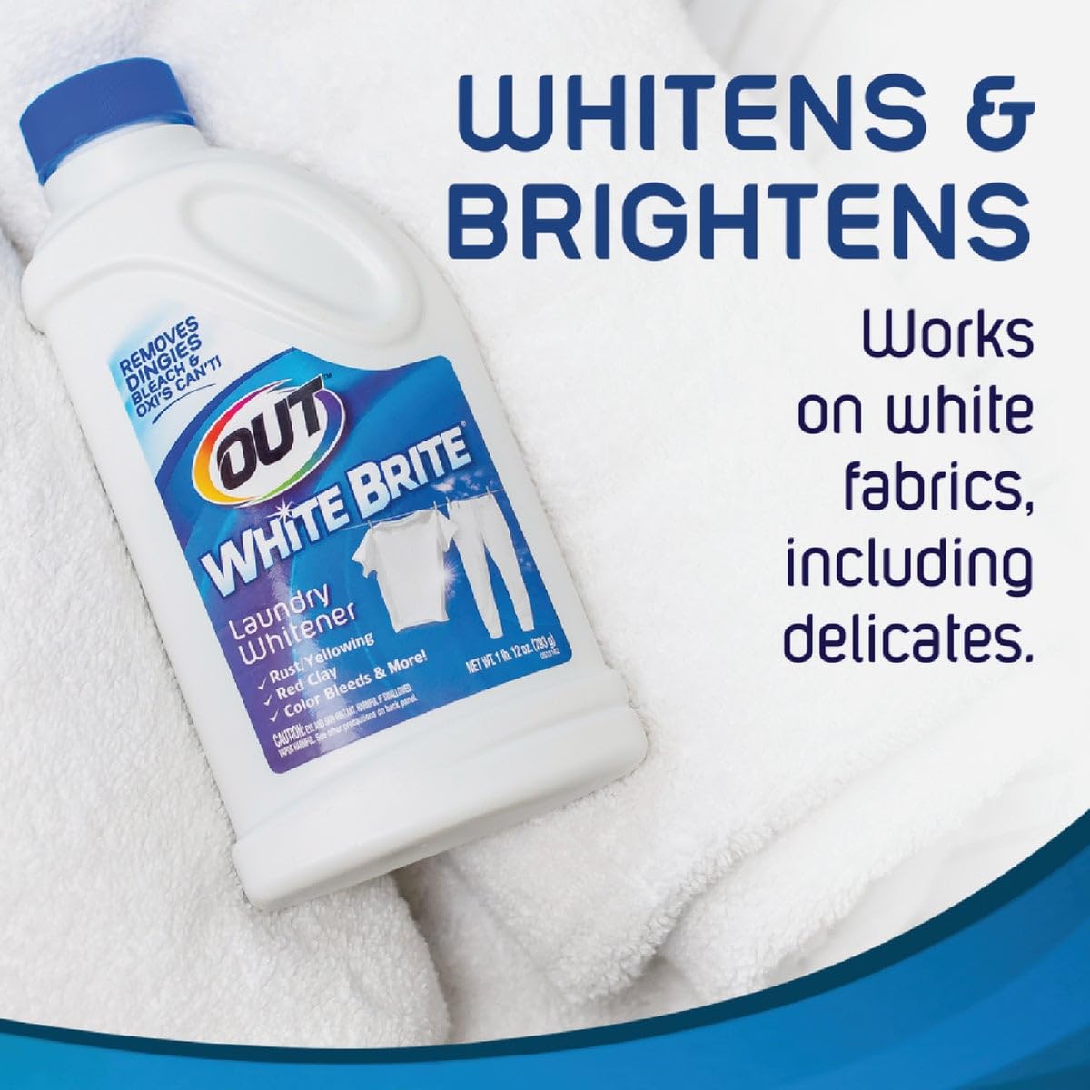 White Brite WB30N 1LB + 12 oz (793 g) White Brite Laundry Whitener Powder
