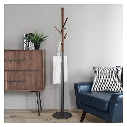 Amazon Com Q Entryway Furniture Simple Solid Wood Coat Rack