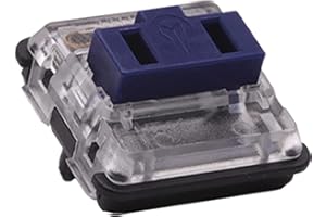 COISUIM Kailh PG1350 Choc V1 70PCS Mechanical Keyboard Switch kailh Low Profile switches Chocolate Mechanical Keyboard Switch RGB SMD 5-Pin Kailh Switches (Dark Blue,70Pcs)