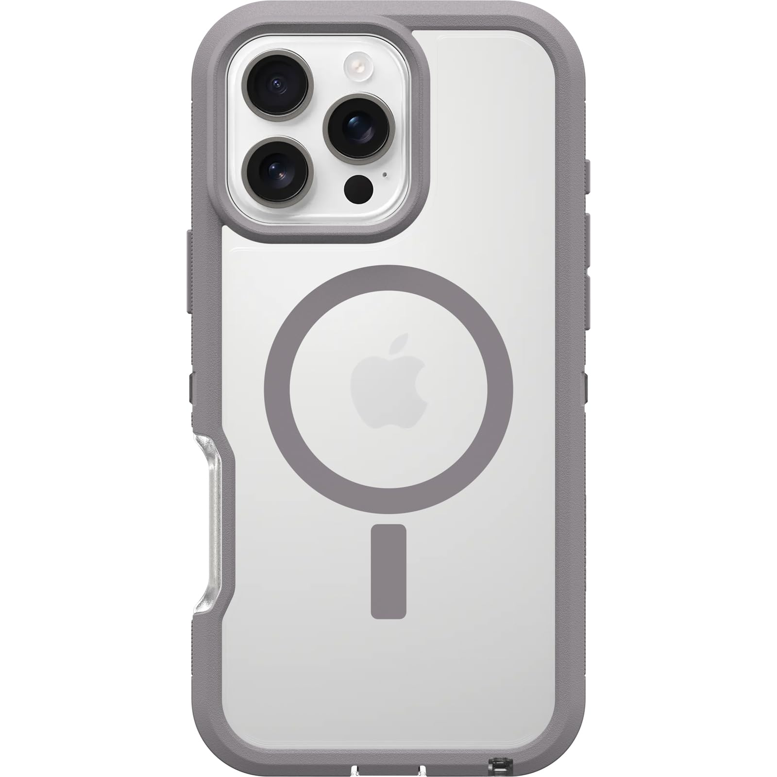 Photo 1 of OtterBox iPhone 16 Pro Max Defender Series XT Clear Case - Snow Capped Clear