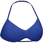 VOYJOY Impact Strappy Sports Bra Adjustable Padded Workout Gym Yoga Bra Crop Top for Women
