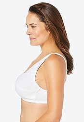 Comfort Choice Women's Plus Size 3-Pack Front-Close