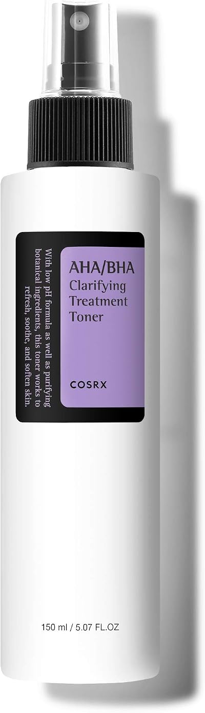 COSRX AHA BHA Treatment Toner 150ml Glycolic Acid Blemish Control Korean