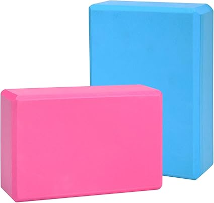 Amazon.com: Bloque de yoga (2 unidades) - Bloque de espuma ...