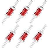 Pawfly Aquarium Check Valves Plastic One Way Non-Return Check Valve for Fish Tank