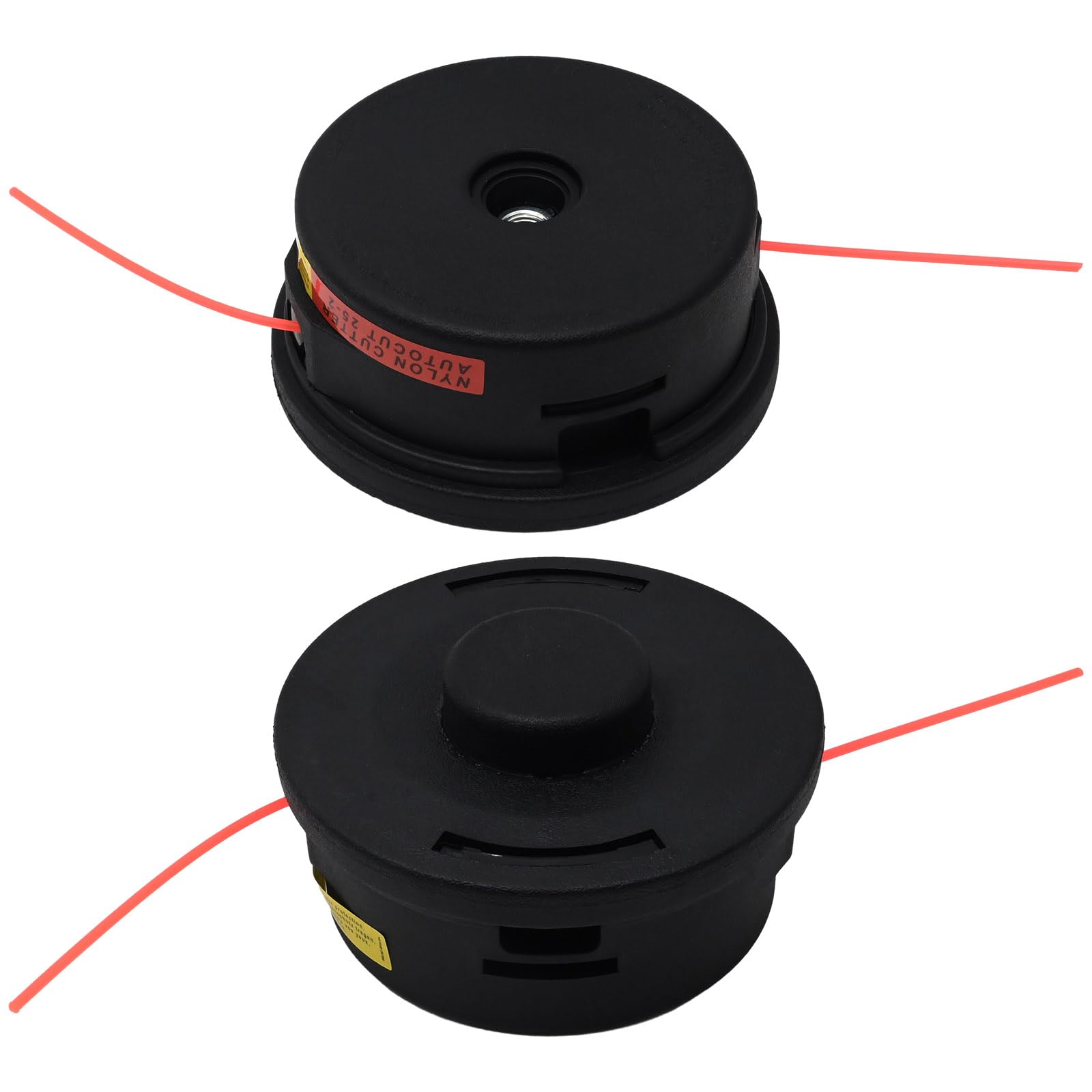 Hoypeyfiy 2Pcs Autocut 25-2 Strimmer Head with Line Replacement for FS25-4 FS44 FS55 FS100 FS250 FS250R KM55 KM55R KMI3OR KM-AC FR85T FR130T FR480