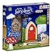 The Irish Fairy Door Company - Red Arched Door - Includes Magic Key in a Bottle, 3 Stepping Stones, Fairy Lease Agreement, Notepad, and Fairy Welcome Guide