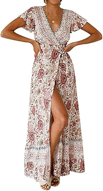 amazon wrap maxi dress