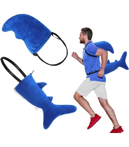 Knitgrip 2 Pcs Shark Costume Fin for Adults Cosplay Gray Shark Fin Headband and Shoulder Strap Wear Accessories Costume Props for Halloween Cosplay Animal Theme Week : Clothing, Shoes & Jewelry