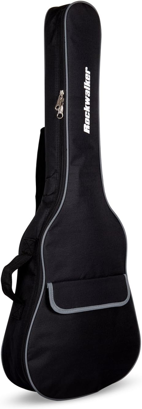 Rockwalker Padded 1/2 Size Classical Guitar Gig Bag- standard series in Black
