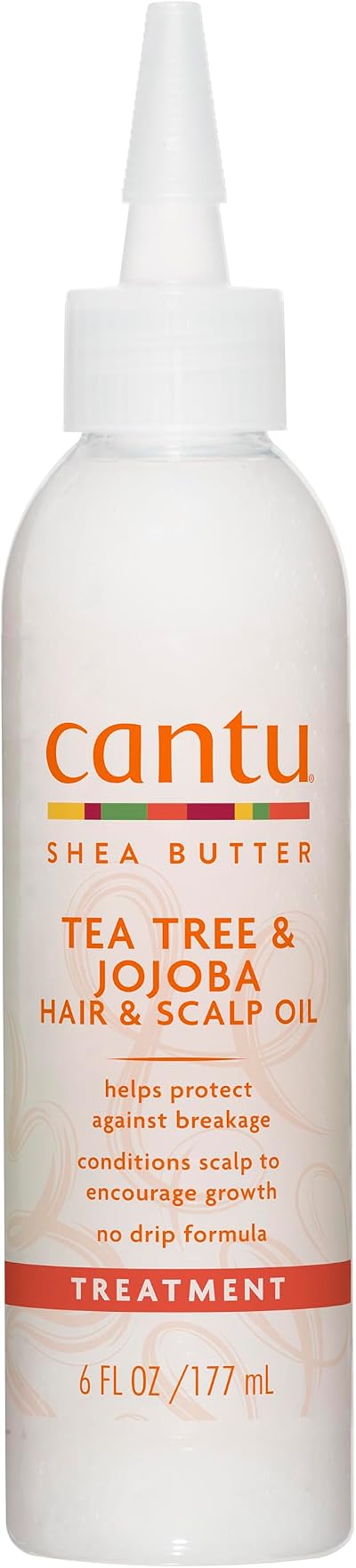 Cantu Shea Butter Hair & Scalp No Drip Oil 180ml Tea Tree Jojoba