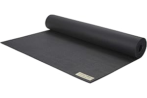 JadeYoga Harmony Yoga Mat - Durable & Thick Gym Fitness Mat, Non-Slip Natural Rubber Yoga Mat - Home Exercise & Stretching Mat, Workout Mat - Yoga, Pilates & Meditation for Women & Men