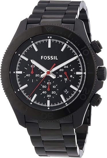 Amazon フォッシル Fossil 腕時計 レトロ トラベラー クロノグラフ オールブラック Ch2863 メンズ 並行輸入品 メンズ腕時計 腕時計 通販