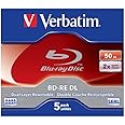 Verbatim 404785 - Pack of 5 Blue Ray BD-RE 50GB