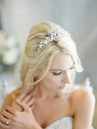 Amazon Com Unicra Wedding Vintage Queen Gold Crowns And Tiaras