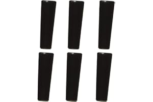 DRAFT WAREHOUSE Beer Tap Faucet Handle Black - Set of 6