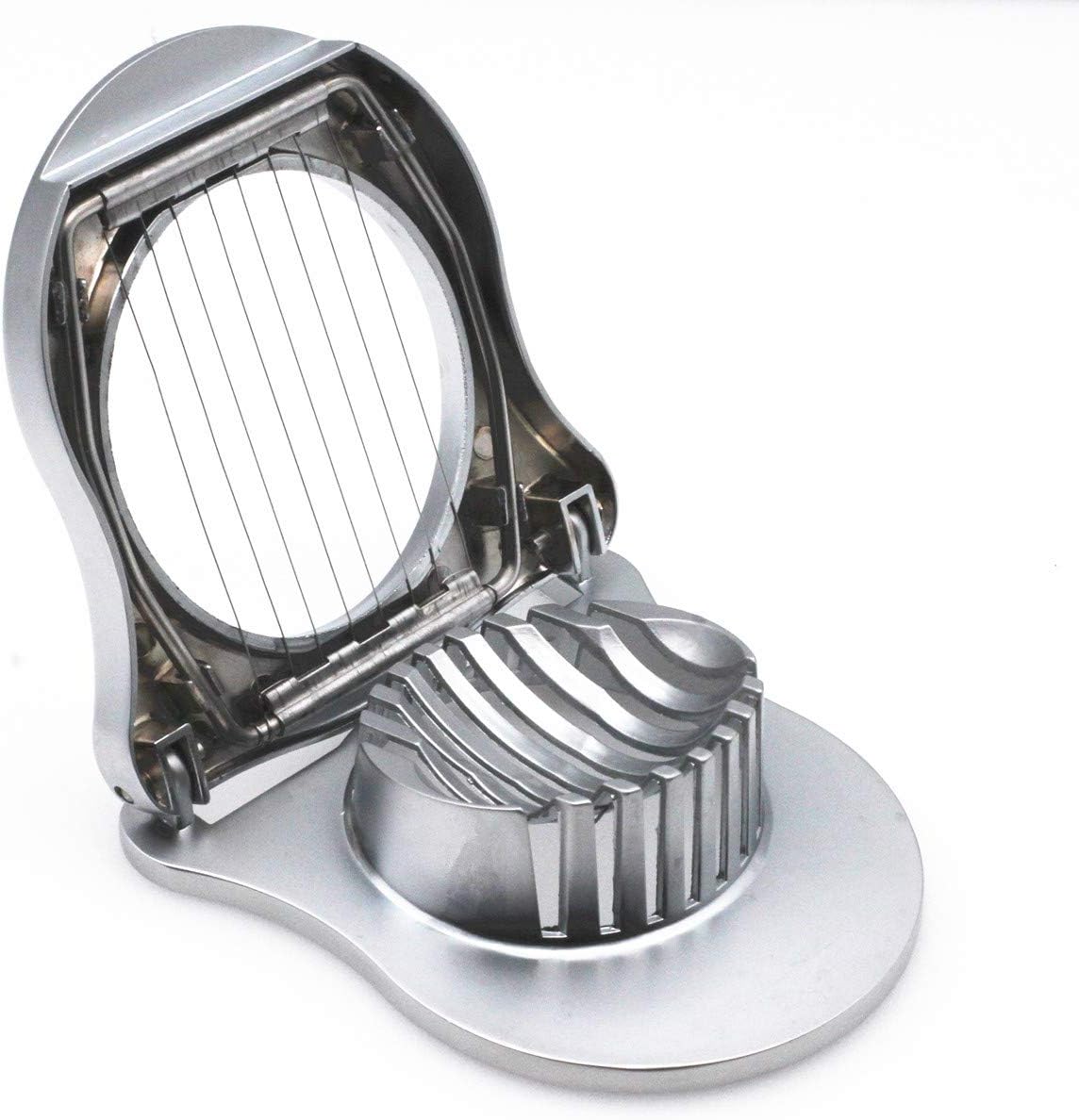 JACHI Egg Slicer with Stainless Steel wires Strawberry Slicer