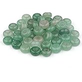 Youngbling Large Hole Gemstone Beads for Jewelry Making,Loose Macrame Natural Stone Beads Pack of 15,Green Aventurine(8 * 14mm)