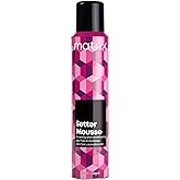 Matrix Setter Mousse - Provides Volumizing Lift and Shine, Humidity Resistant and Controls Frizz, For All Hair Types, Professional Hair Styling and Salon Styling Mousse, 8.2 Oz